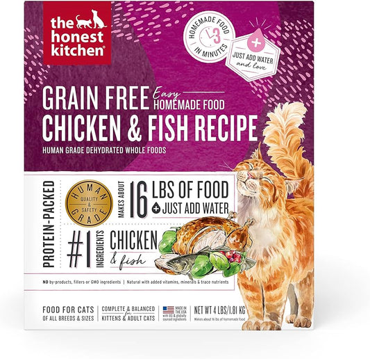 Dehydrated Grain-Free Chicken & Fish Recipe