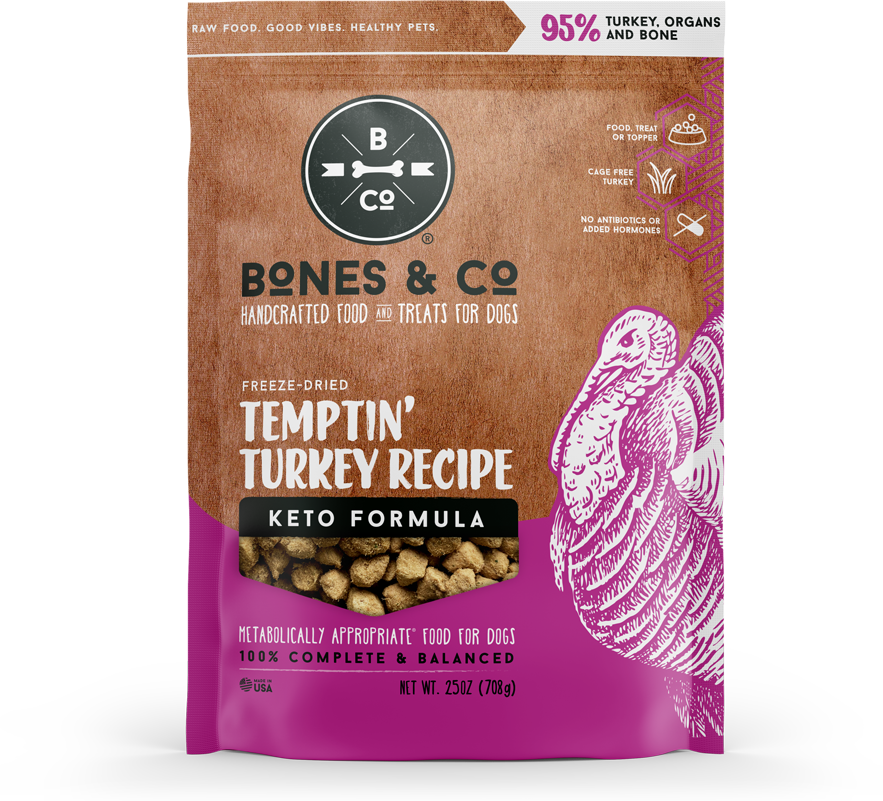 Bones Co Freeze-Dried Temptin' Turkey