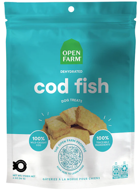 Dehydrated Cod Fish Treats-2.25oz