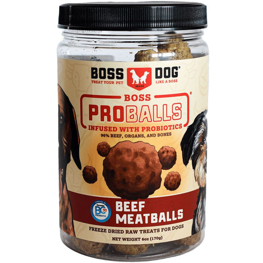 Boss Dog Proballs Beef Meatball -6oz
