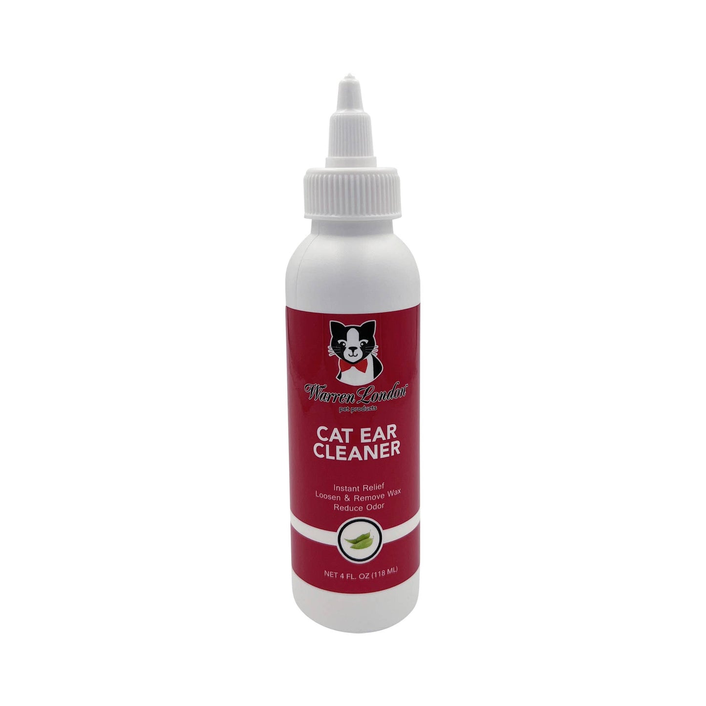 Warren London Cat Ear Cleaner for instant relief and to loosen and remove wax and odor.