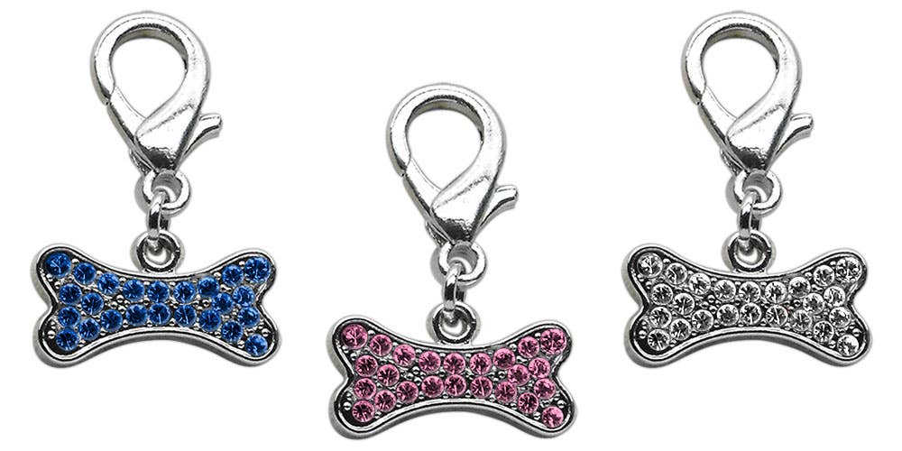 Pink Lobster Claw Bone Charm