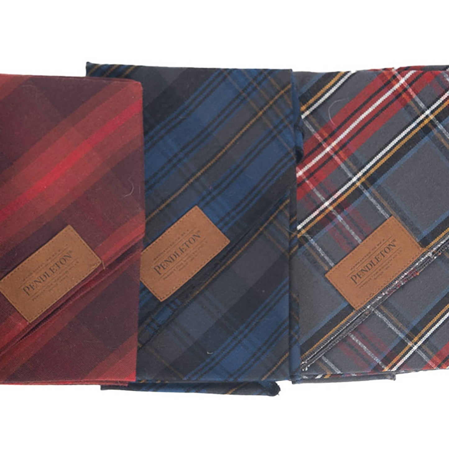 Medium Pendleton Plaid Bandana - Pack of 3