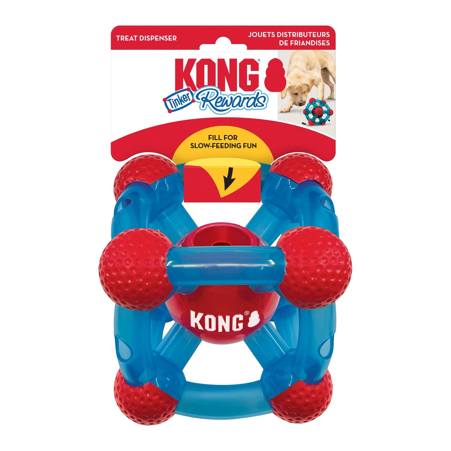 KONG® Rewards Tinker Dog Enrichment Toy Medium/Large