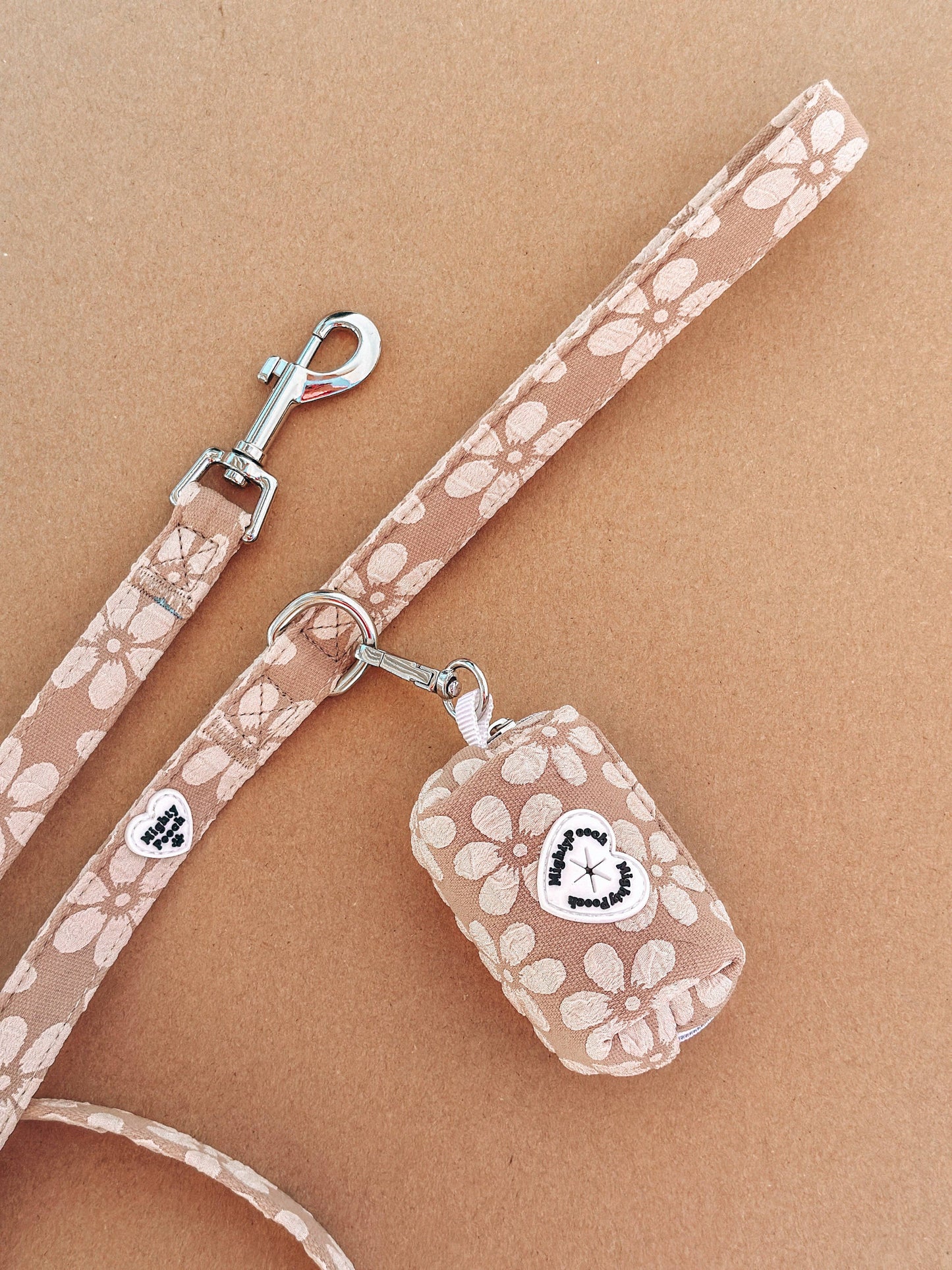 Luxe Comfort Leash - Champagne Fleur