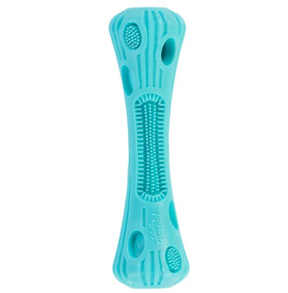 Totally Pooched Stuff'n Brush Stick, 9", Teal