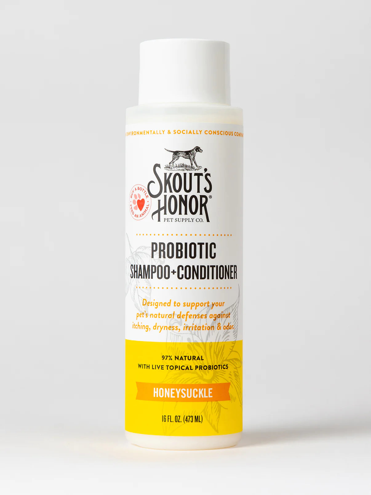 Skout's Honor Honeysuckle Shampoo & Conditioner -16oz