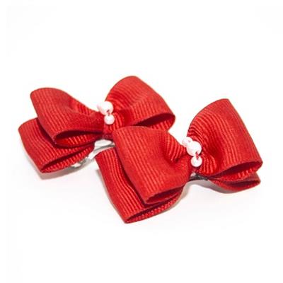 Red Hair Bows for Dogs