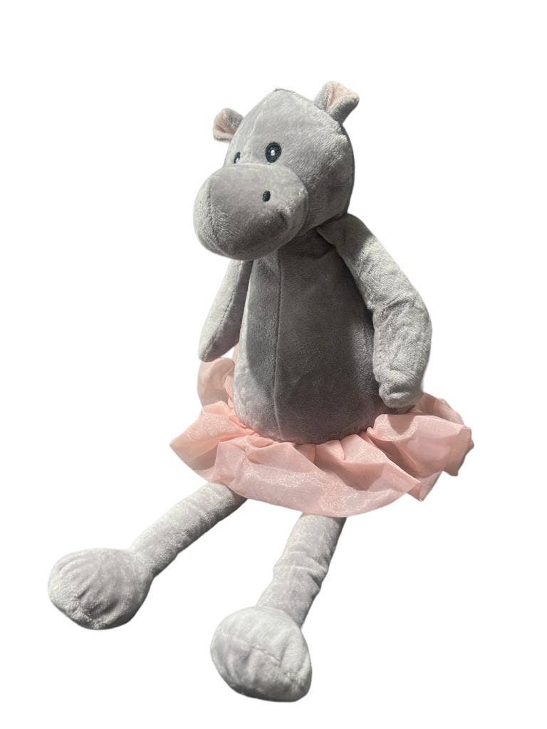 NANDOG My BFF Plush Toy Hippo Dancing -GREY