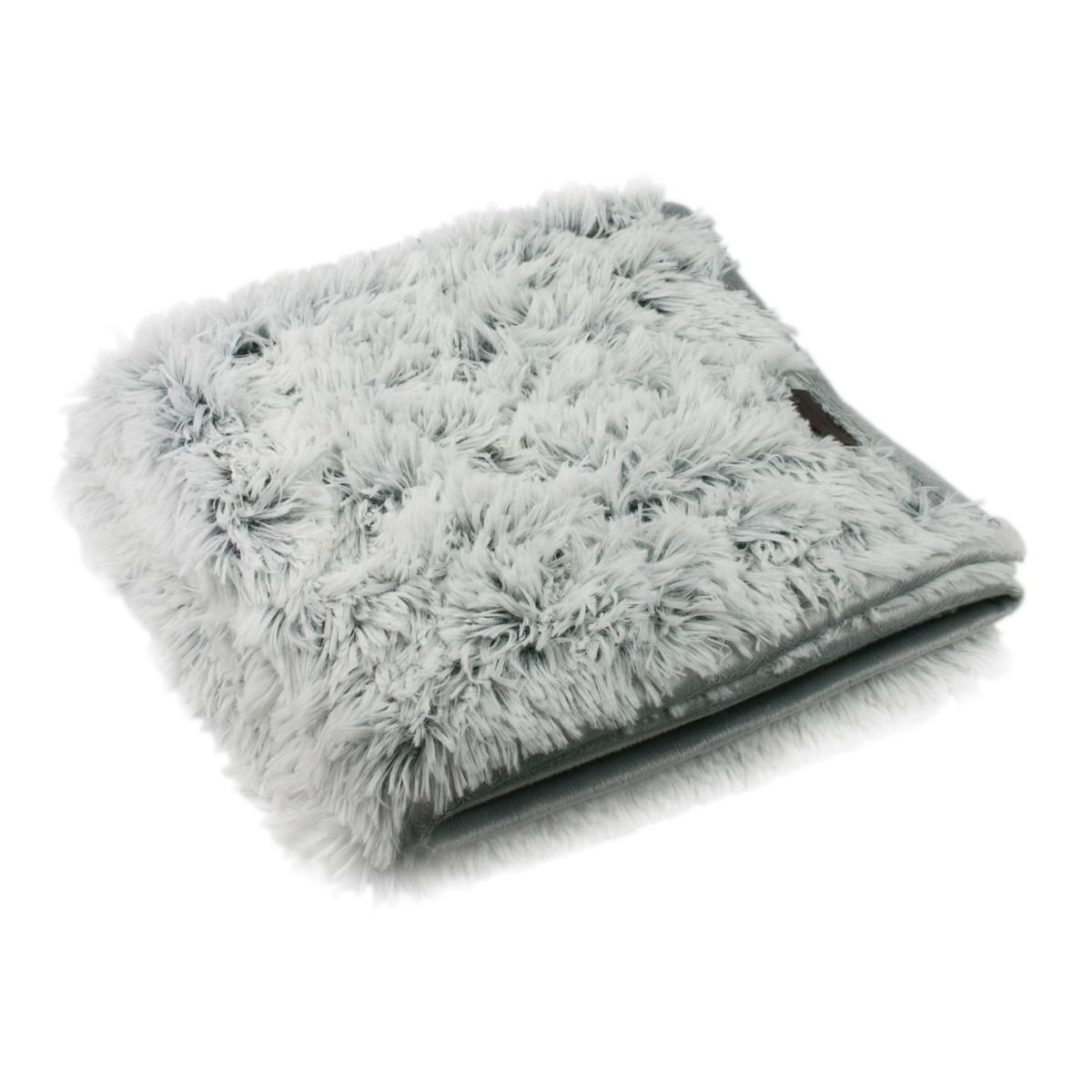 Frosted Gray Waterproof Throw Blanket - 40x60