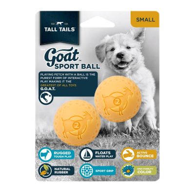 Yellow Goat Ball -2" (Small 2 Pack)