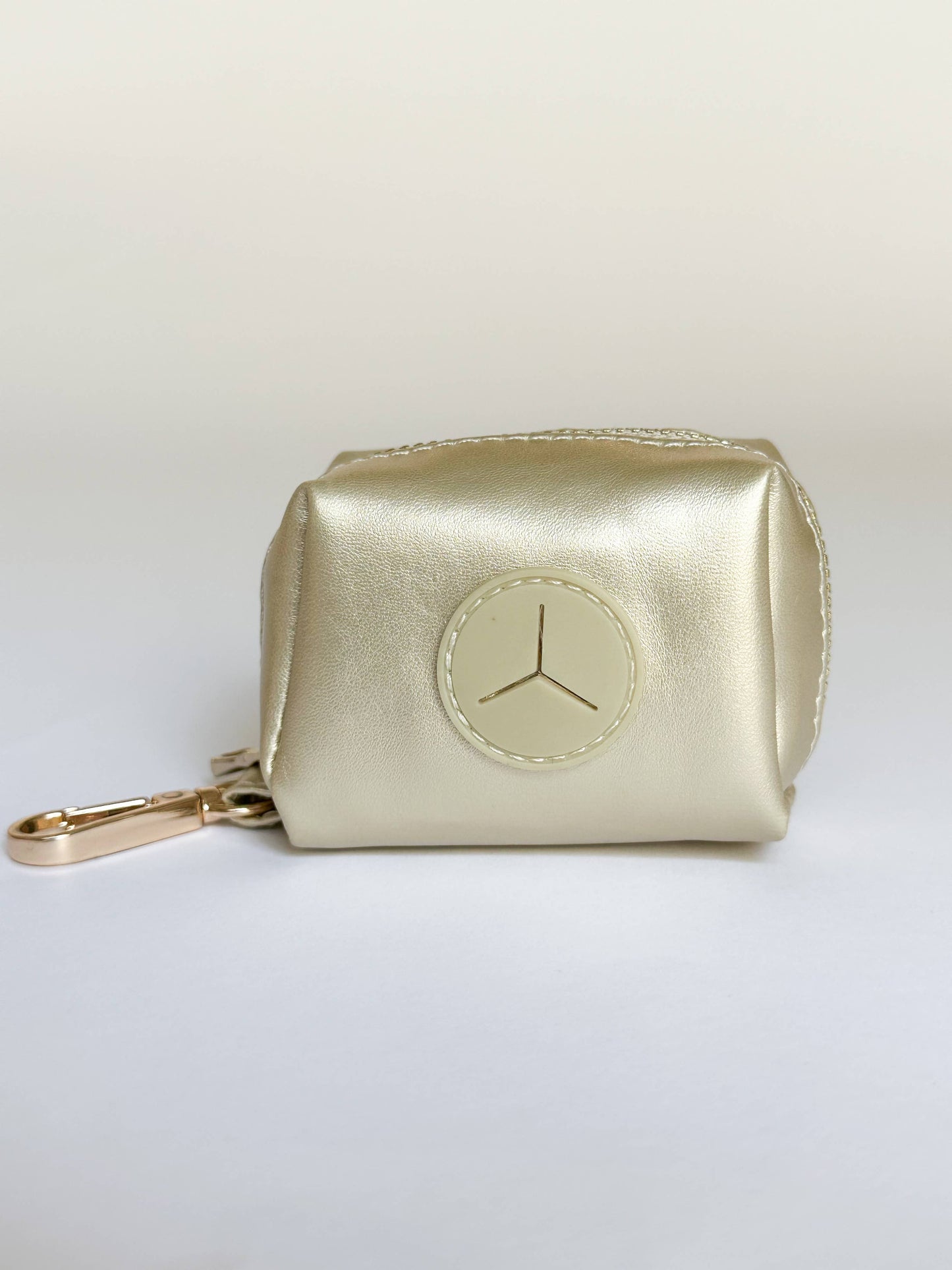 The Classic Waste Bag Holder - Champagne (Gold Hardware)