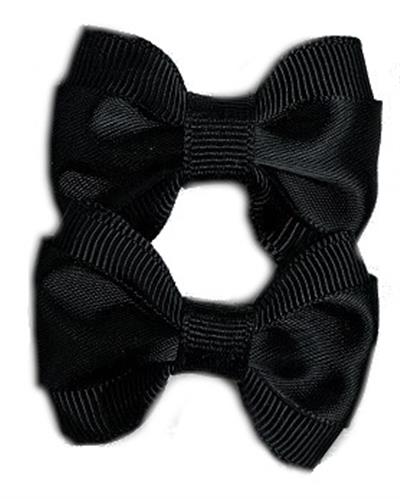 Black Hair Bows -2 packs