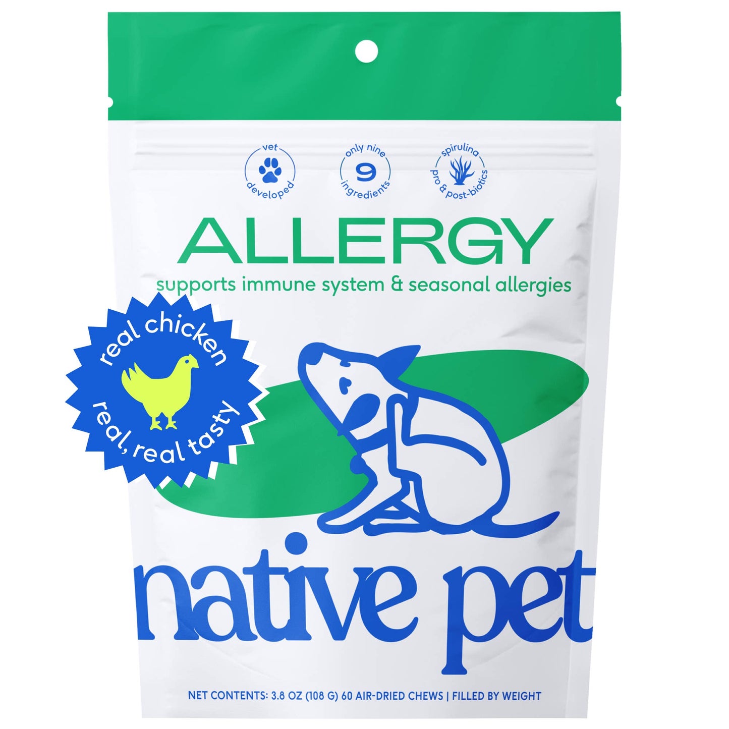 Allergy & Immune Chews, an Allergy & Itch Relief Supplement