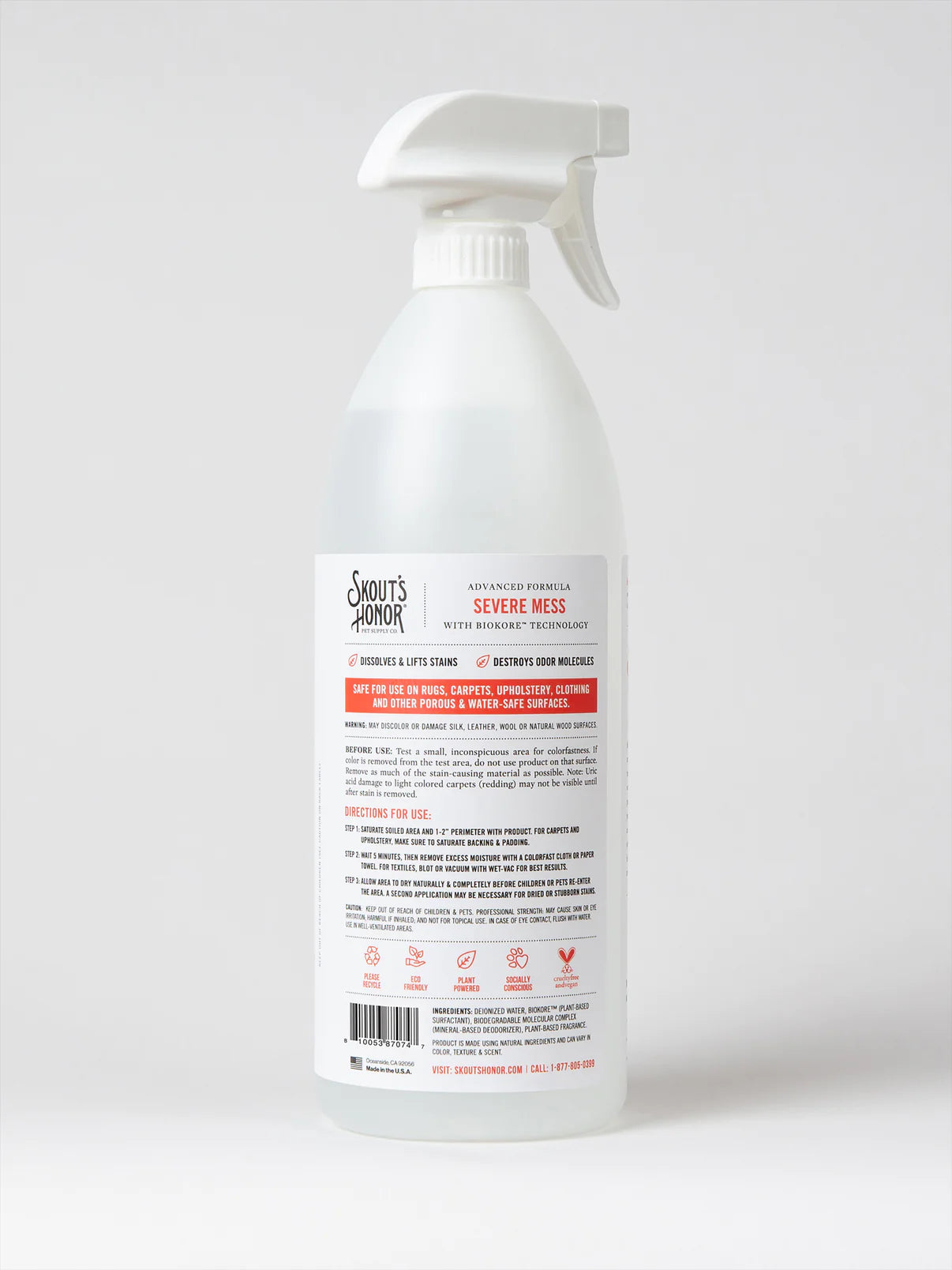 Skout's Honor Severe Mess for Dogs -35oz