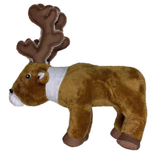 Spunky Pup Clean Earth Plush Caribou, Small