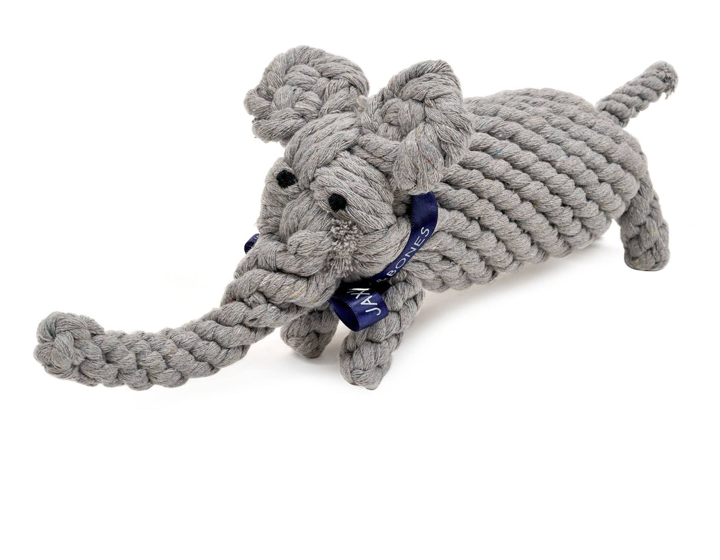 Jax & Bones Coco the Elephant Rope Dog Toy Large 10"