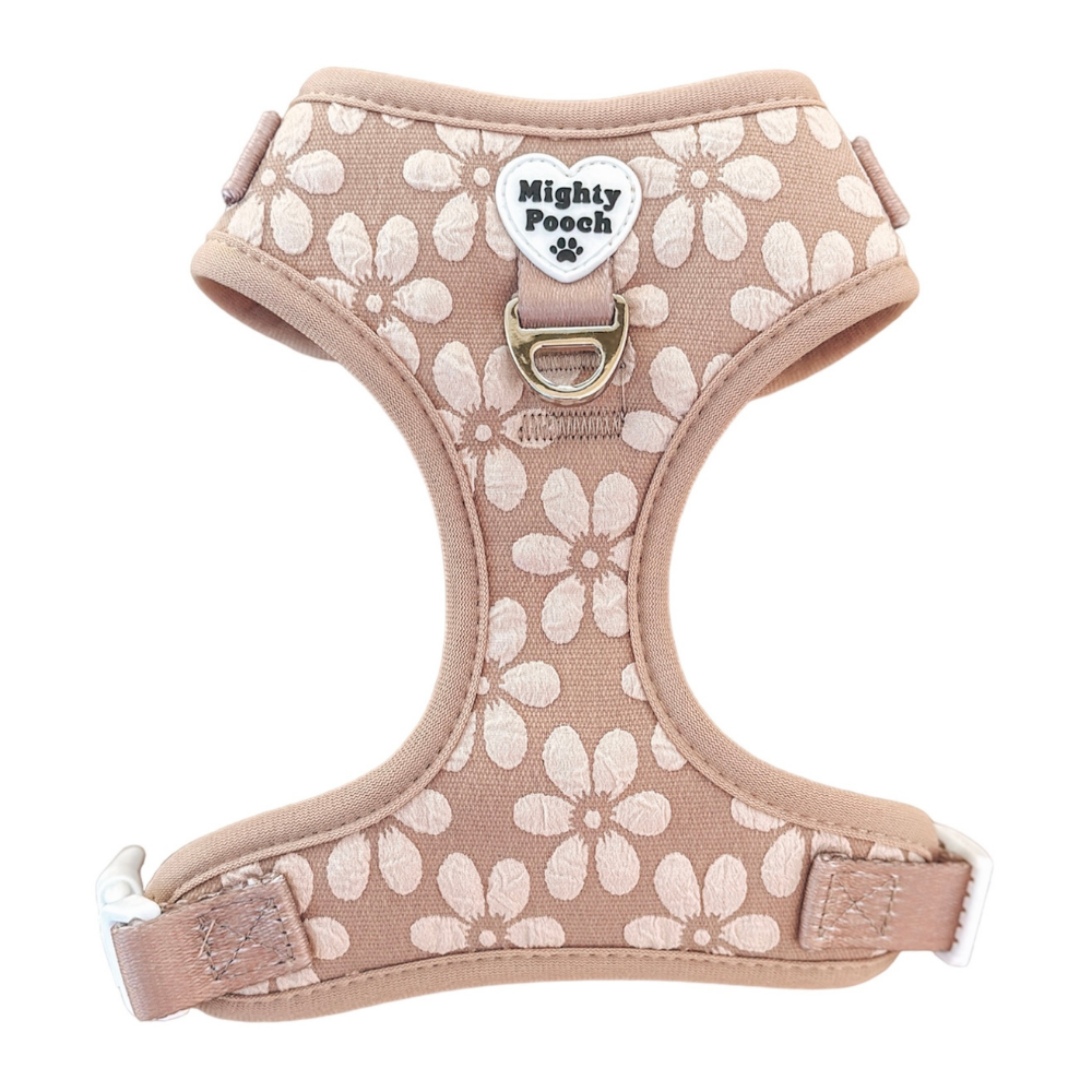 Luxe Adjustable Harness - Champagne Fleur