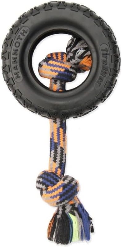 Mammoth® TireBiterII® Rope Large Dog Toy, 6 In