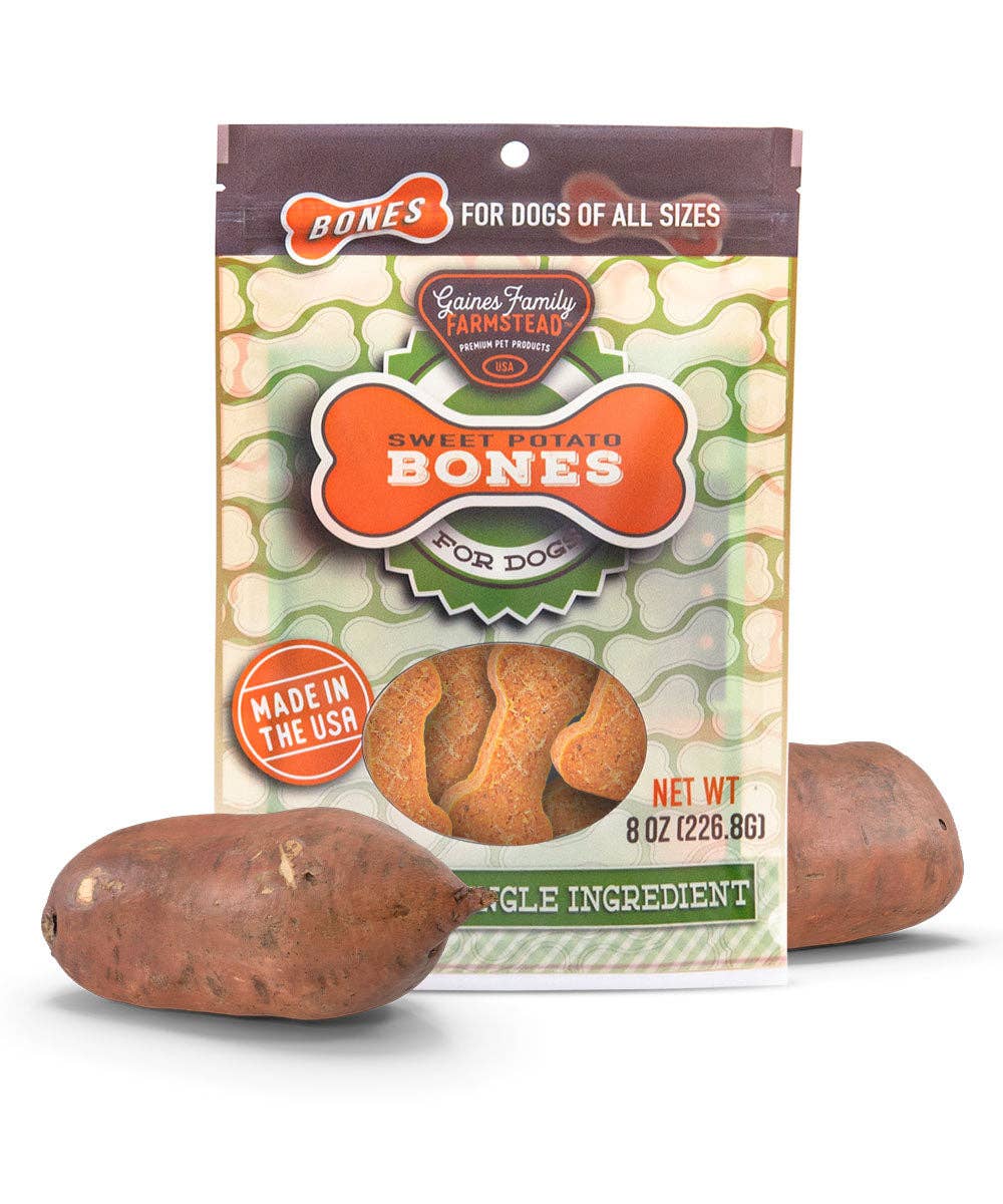 Sweet Potato Bones - 8oz