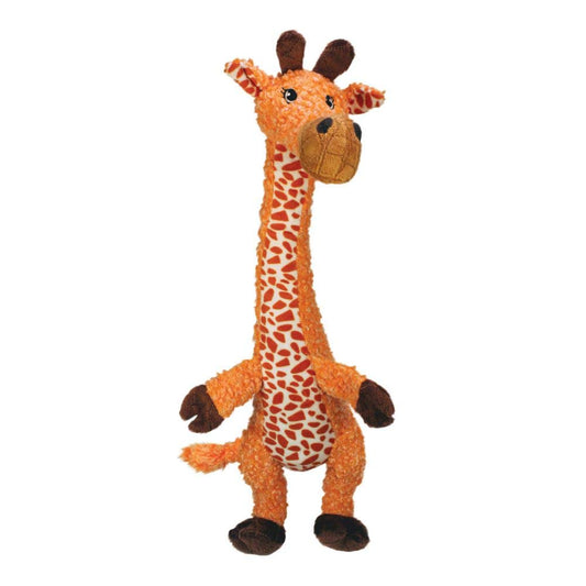 Kong Shakers Luvs Giraffe Dog Plush Toy- Small