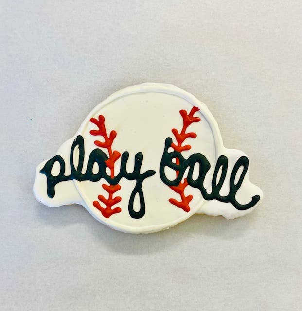 Baseball Cookie