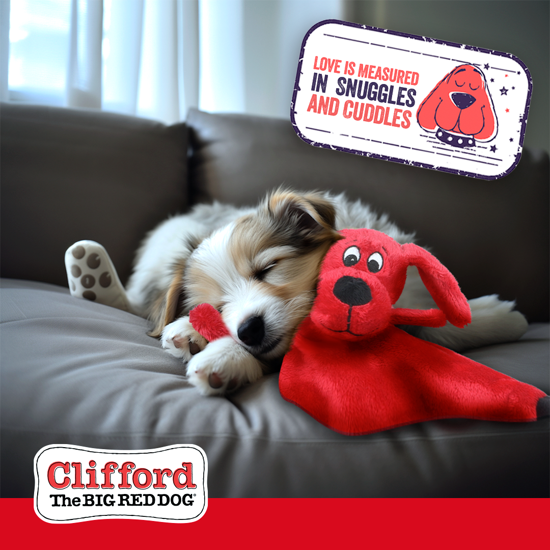 Clifford® Lil' Napper 9.5", XS/SM Plush Dog Toy