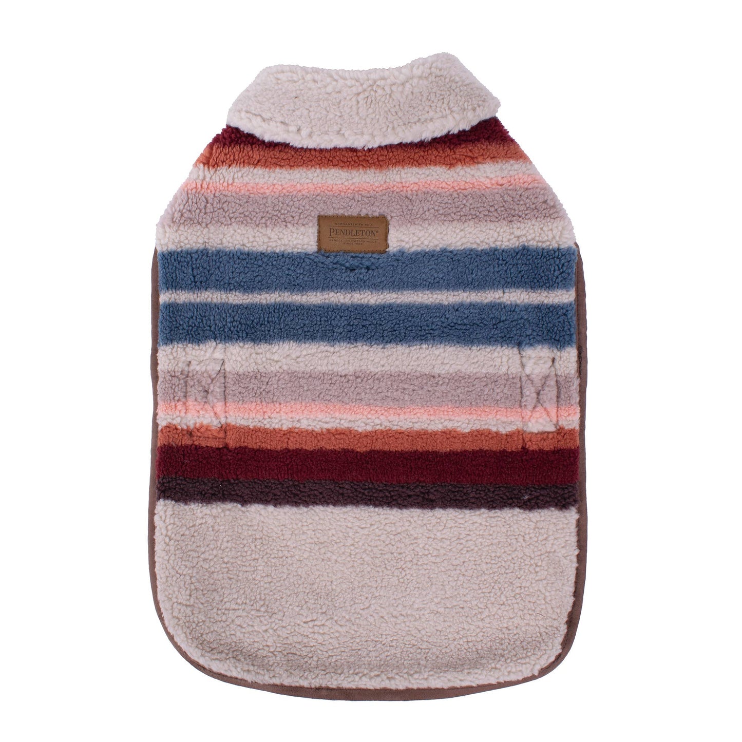 Pendleton Adjustable Berber Dog Coat - Serape Rosewood