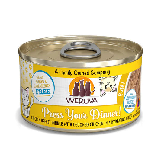 Weruva Cat Pate - Press Your Dinner (3oz)