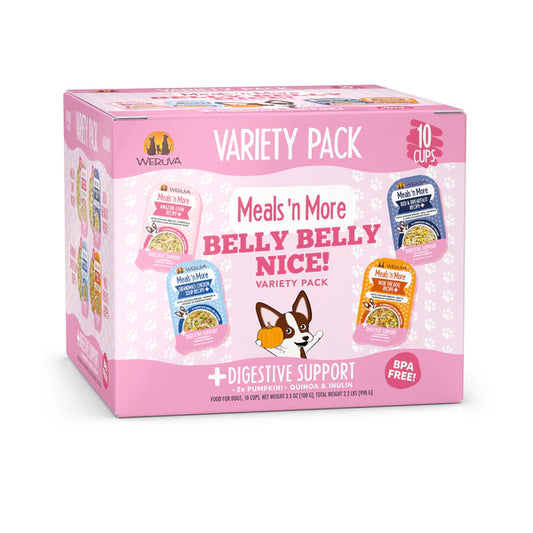 Weruva Meals 'n More - Belly Belly Nice Digestive Support Variety 10 Pack (3.5oz)