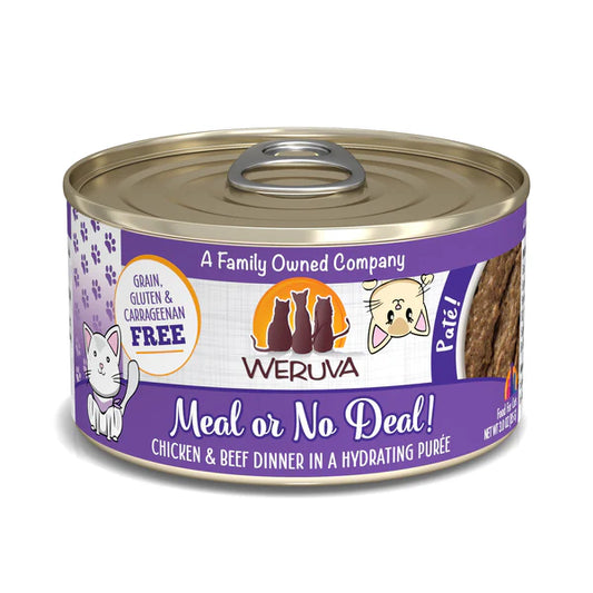 Weruva Cat Pate - Meal or No Deal (3oz)