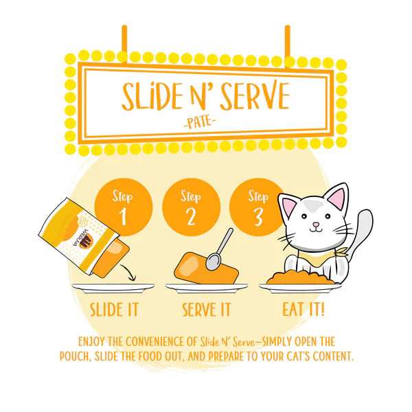 Weruva Cat Slide N' Serve Pate - The Slice is Right (2.8oz)