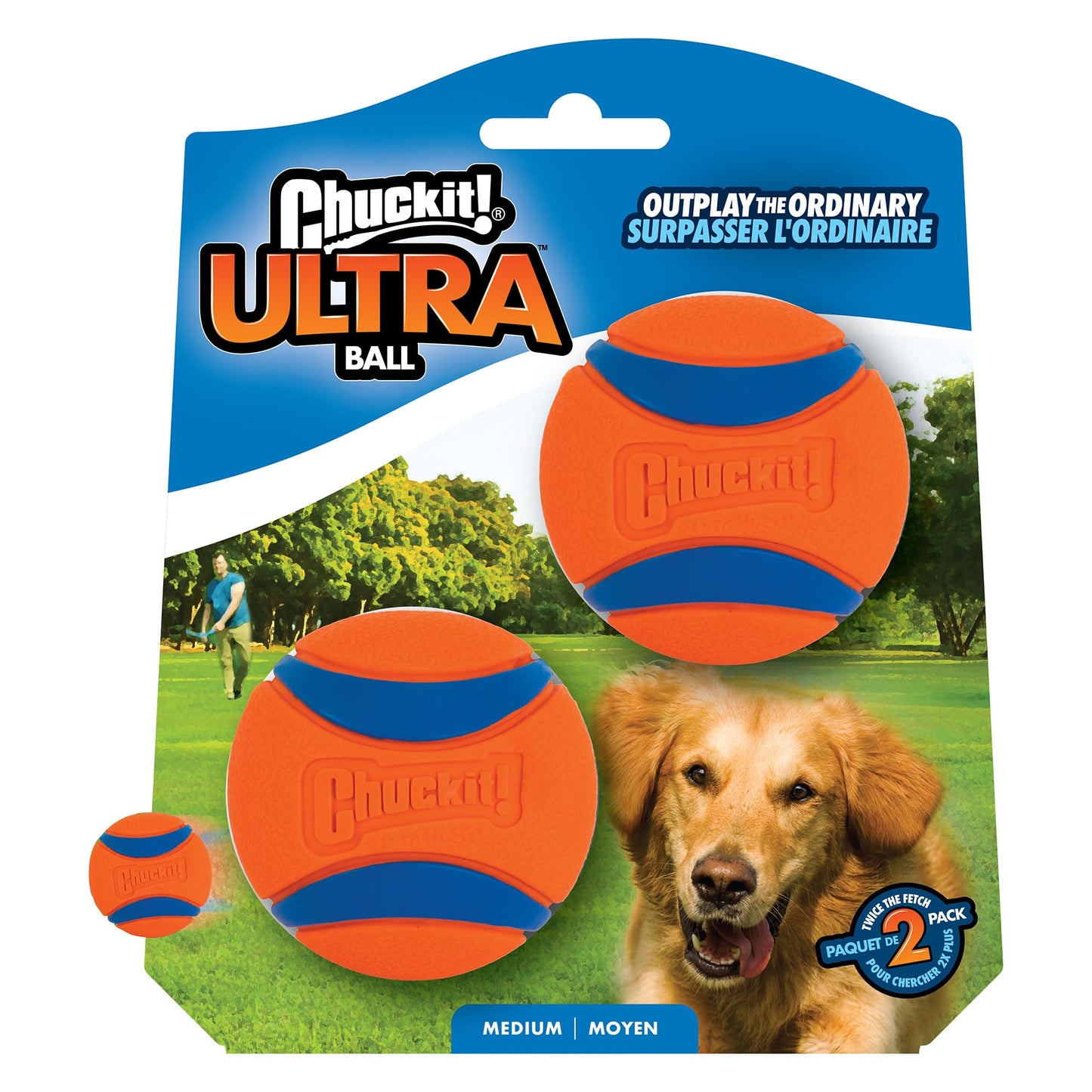 Chuckit Ultra Ball Medium 2pk