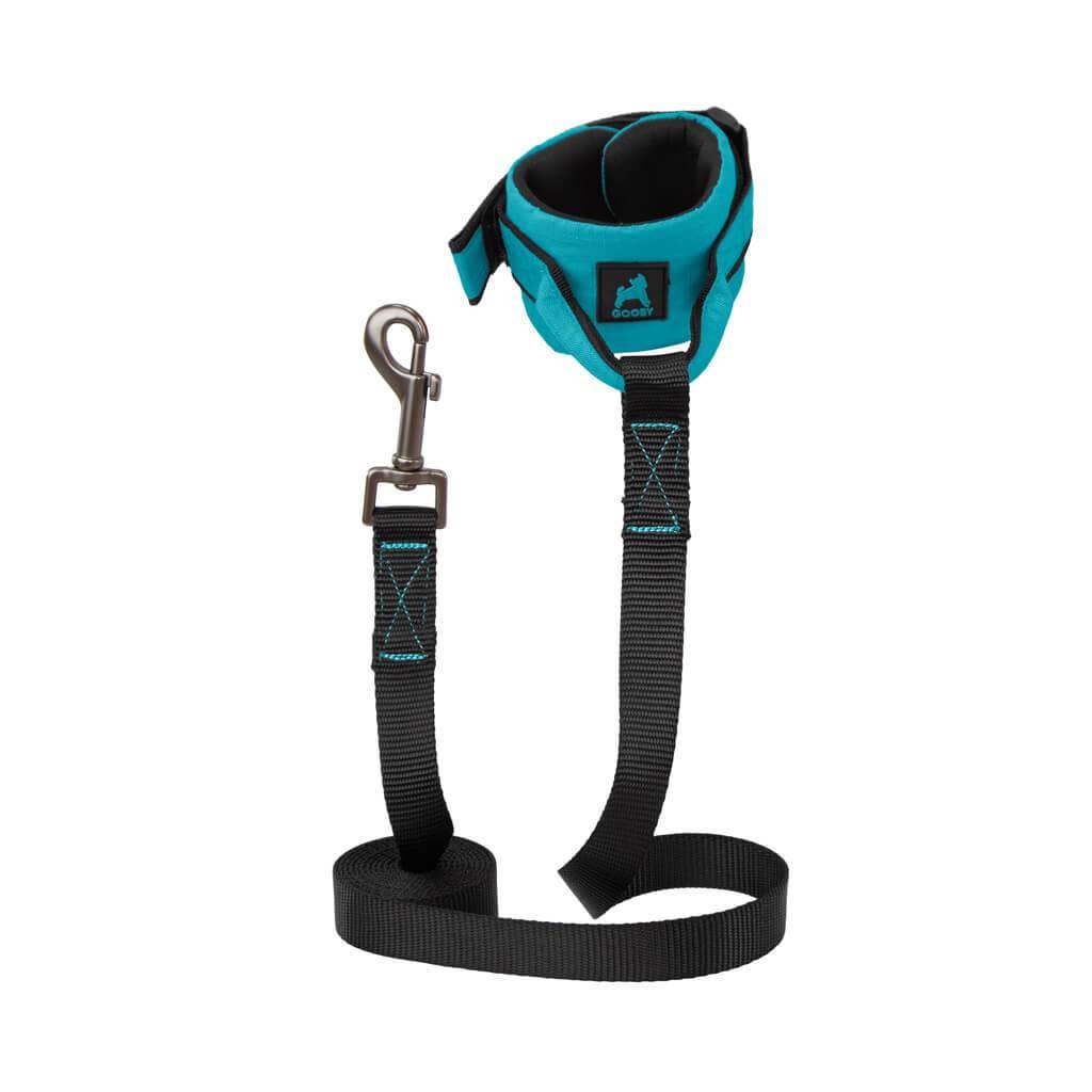 Gooby Ripstop Wrist Band Leash featuring a durable, lightweight design with a comfortable wrist strap and secure leash attachment for safe walks with your dog.