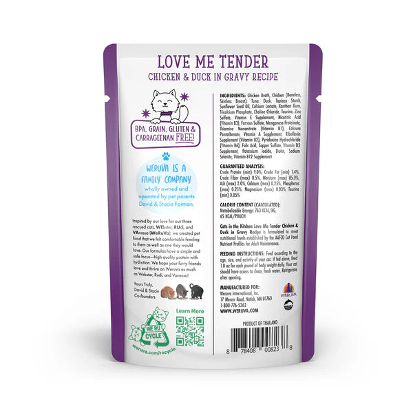 Cats in the Kitchen - Love Me Tender (3oz)