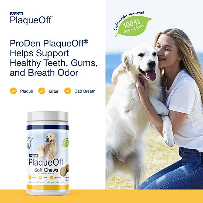 PlaqueOff Soft Chews Large Breed 45ct