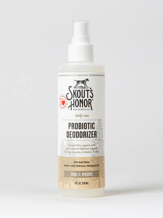 Skout's Honor Probiotic Deodorizer -Woods 8oz