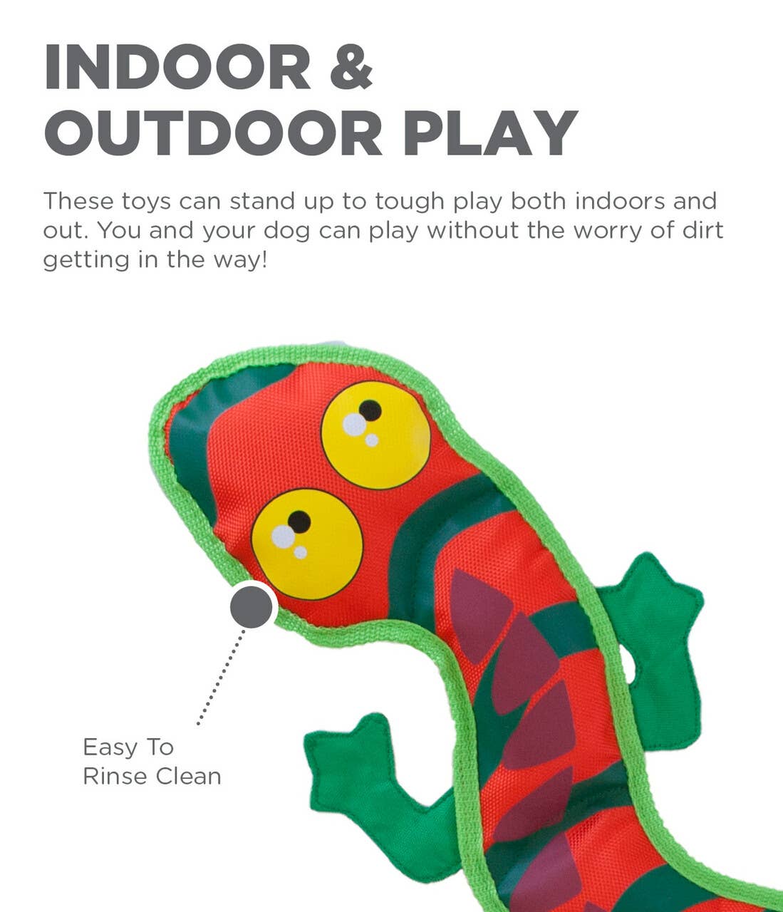 Lizard Dog Toy-Large