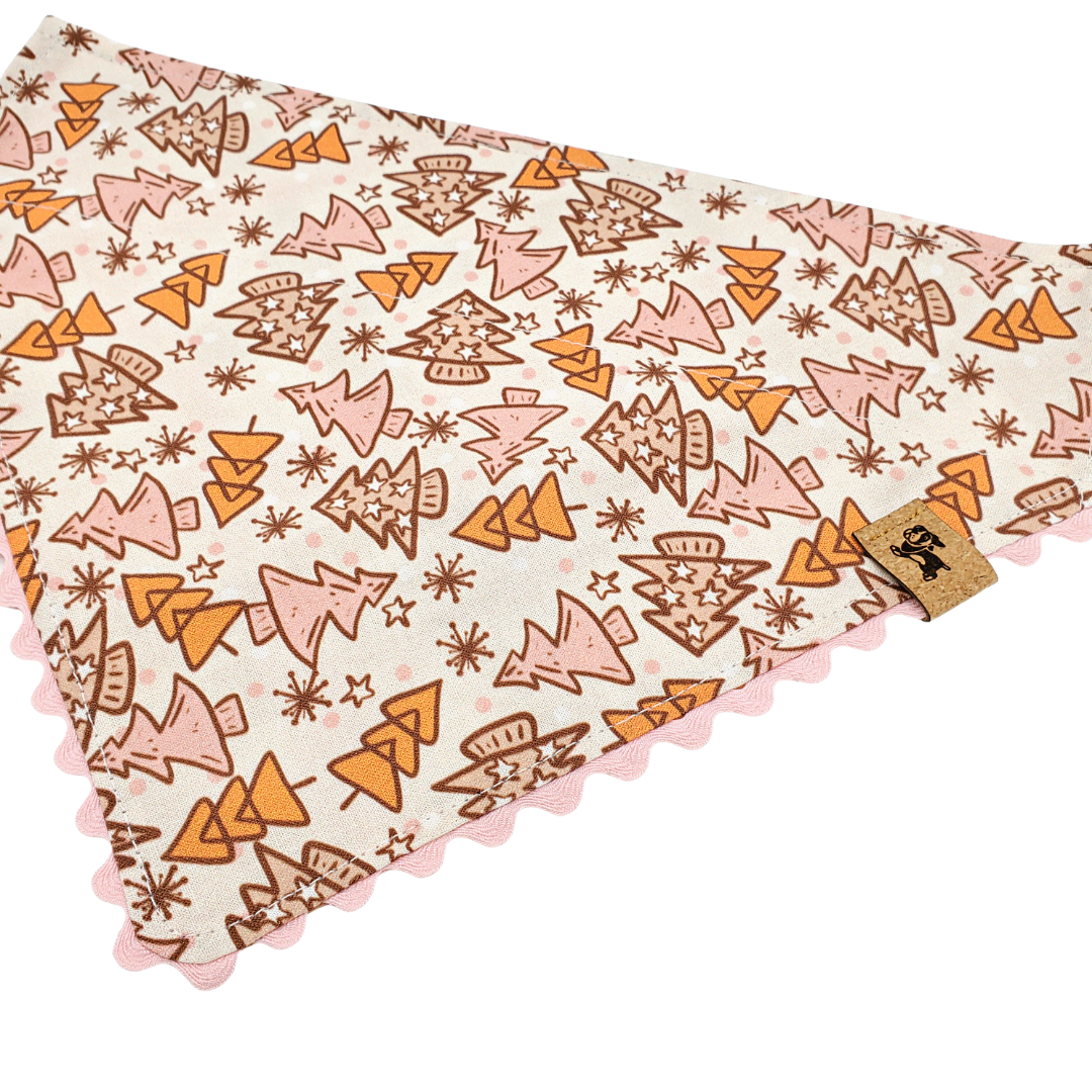 Boho Trees - Reversible Dog Collar Bandana