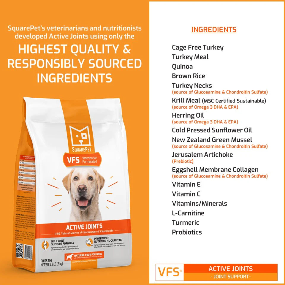 VFS Active Joints | Hip & Joint Dog Food