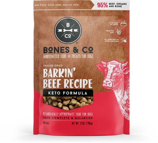 Bones & Co Freeze-Dried Barkin' Beef