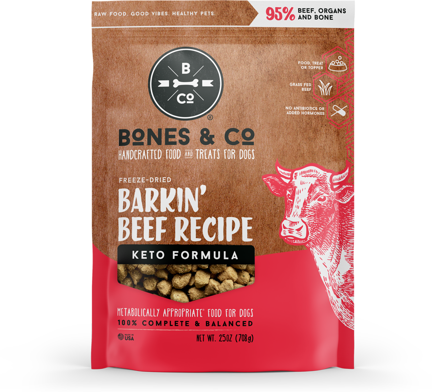 Bones & Co Freeze-Dried Barkin' Beef