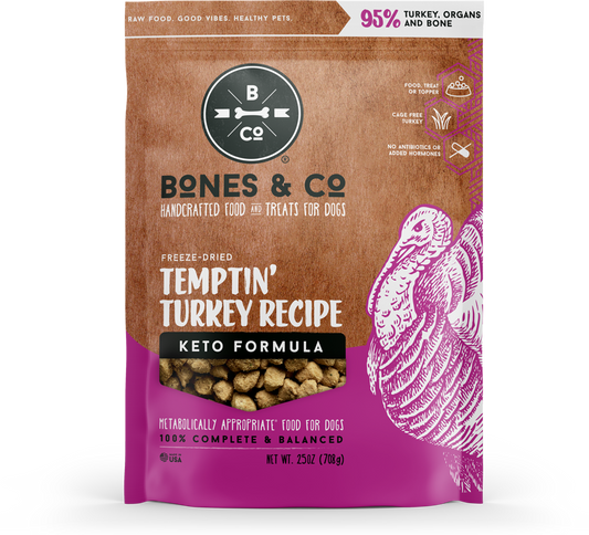 Bones & Co Freeze-Dried Temptin' Turkey