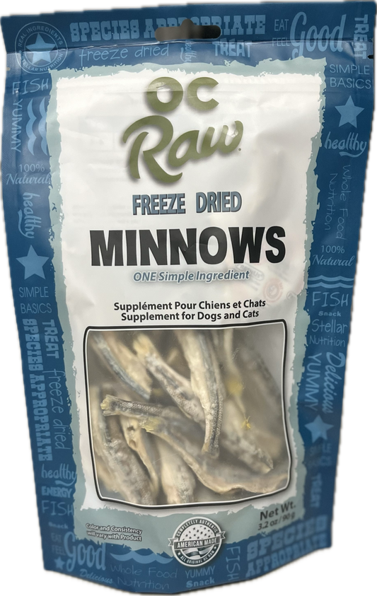 Freeze-Dried Minnows -3.2oz