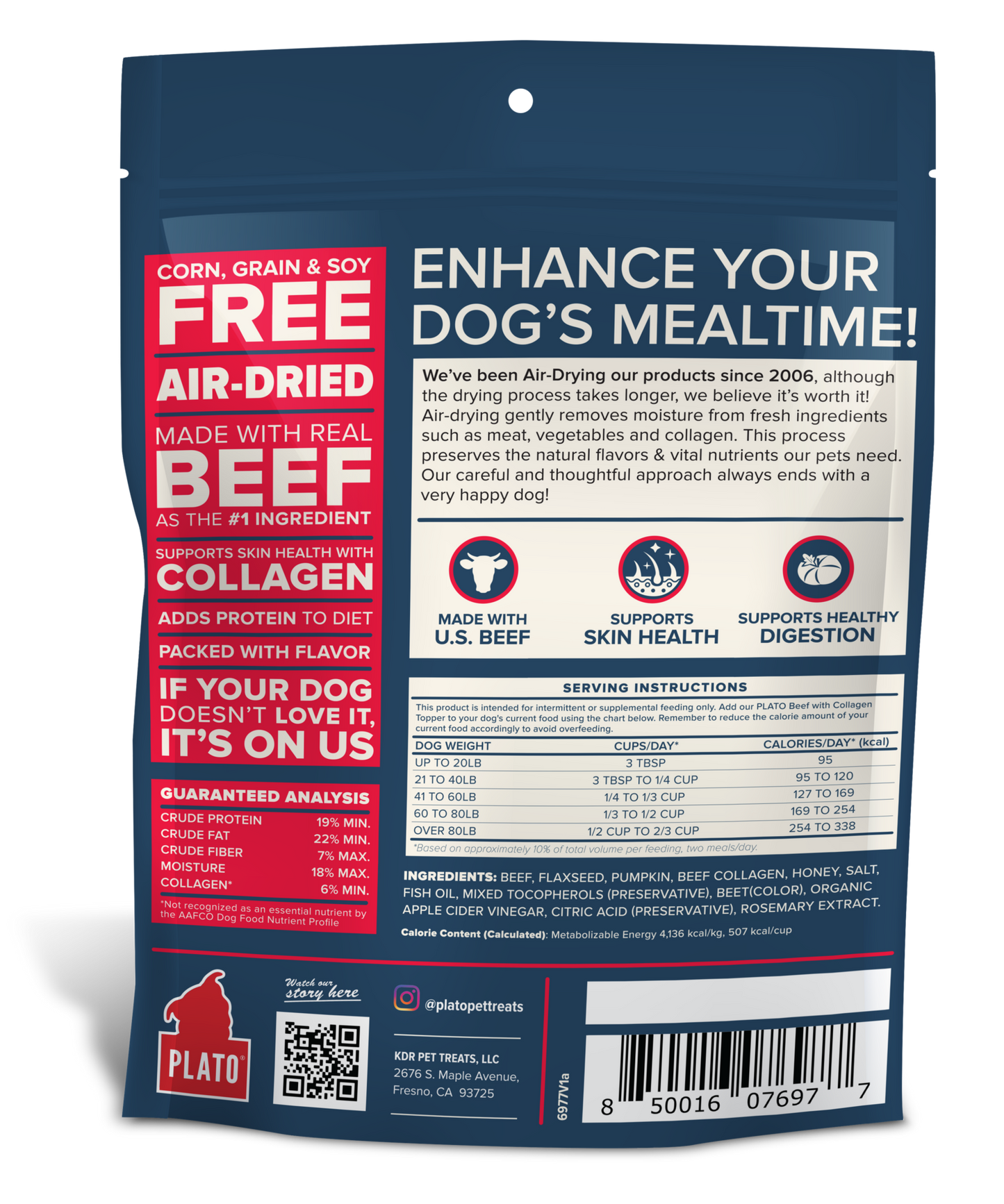Air-Dried Beef & Collagen Topper