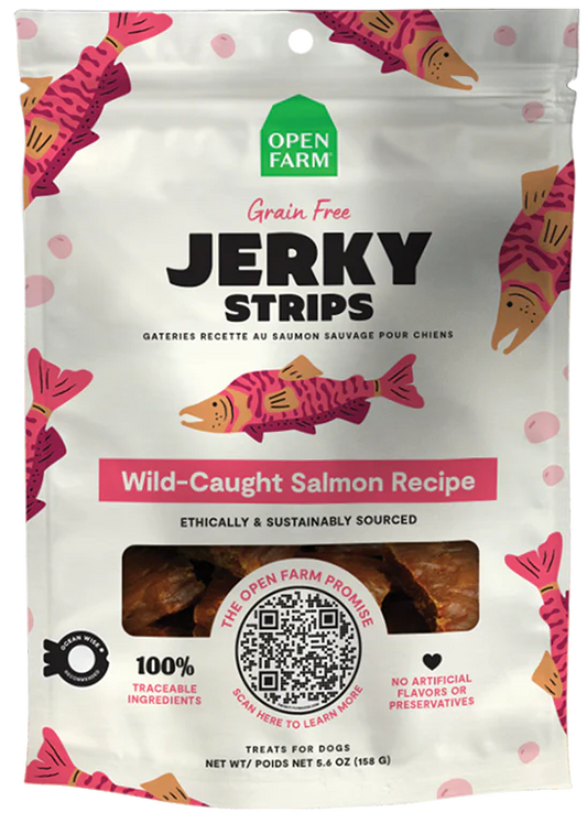 Salmon Jerky Strips -5.6oz