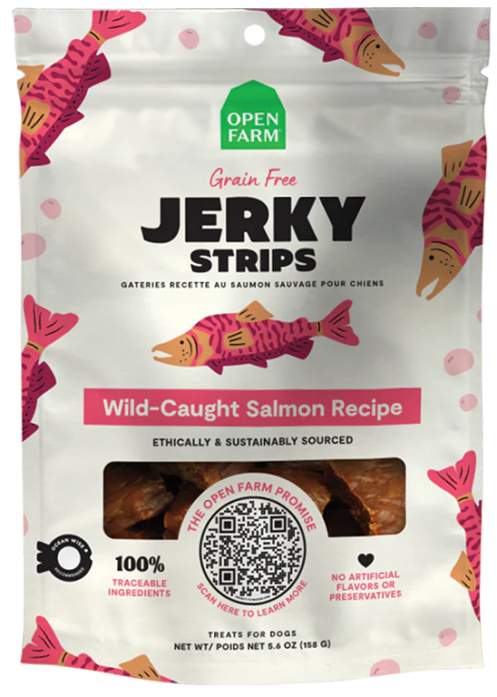 Salmon Jerky Strips -5.6oz