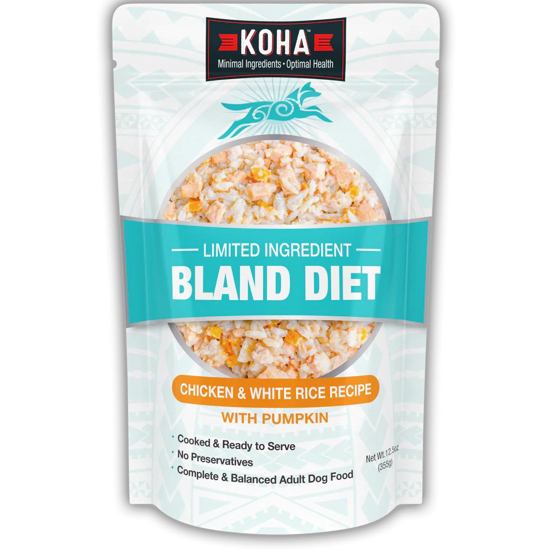 Koha Bland Diet - Chicken & Rice -12.5oz