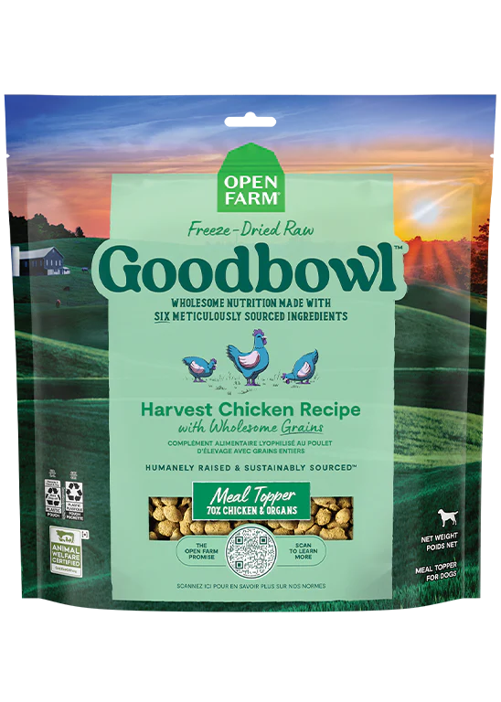 Goodbowl™ Harvest Chicken Recipe Freeze Dried Raw Topper-8oz