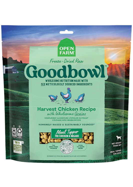 Goodbowl™ Harvest Chicken Recipe Freeze Dried Raw Topper-8oz